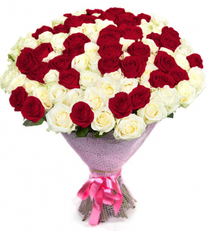 Букет из 75 роз