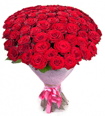 Букет из 75 роз