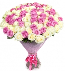 Букет из 75 роз